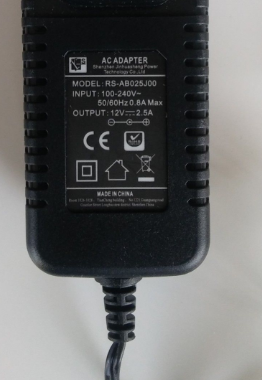 NEW AC Adapter For RS Model RS-AB025J00 RSAB025J00 RS-ABO25JOO RSABO25JOO DC Charger